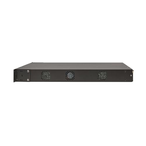Image of Eaton 32-Port Rack KVM Over IP Switch, Cat5 /Cat5e, Virtual Media KVM, 4 Users (Remote + 1 Local User), Free Software, VGA or HDMI KVM, 1U Rackmount, TAA Compliant, 3-Year Warranty (B064-032-04-IPH)