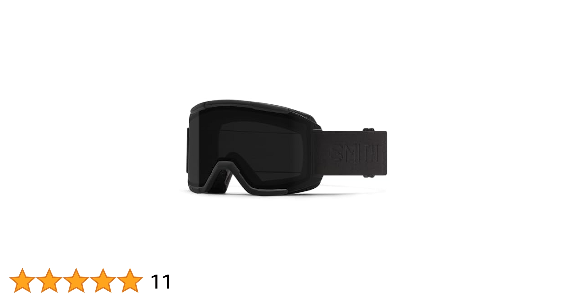 Amazon.co.jp: [Smith] Squad スノーゴーグル (ブラックアウト