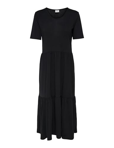 JdY Damen Jdydalila Frosty S/S Dress Jrs Noos L ssiges Kleid, Schwarz, L EU