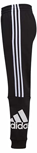 adidas Youth Jogger, Black/White, Small3