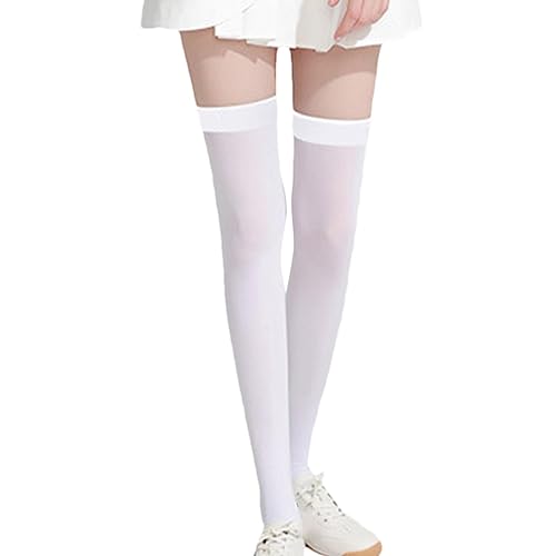 Ice Silk Socks for Women,Ice Silk UPF50 Sun Protection Golf Cool Socks | UV Proof High Elastic Soft Breathable Socks for Cosplay Borato