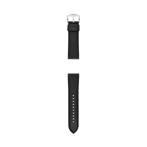 Image of Fossil Men's 22mm Dark Brown LiteHide Leather Watch Band