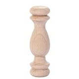 YGLONG Patas para Muebles Madera 4pc Solid Wood Carved Furniture Foot Legs Cabinet Seat Feets Multi Styles Vintage Home Decoration Crafts(A)