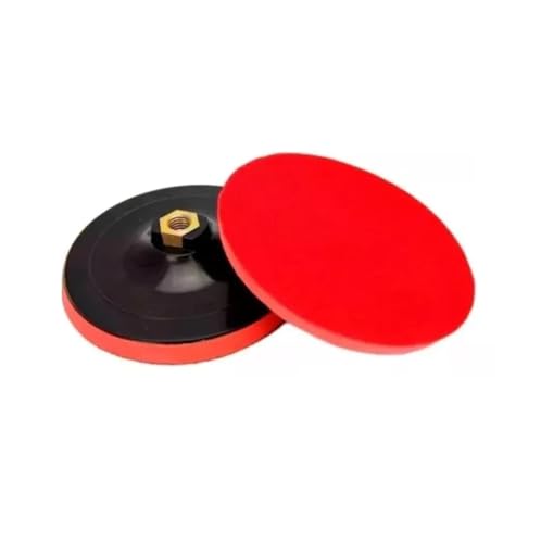 Suporte de Boina e Lixa 180mm (7 polegadas) com Rosca M14 e Adaptador para Furadeira