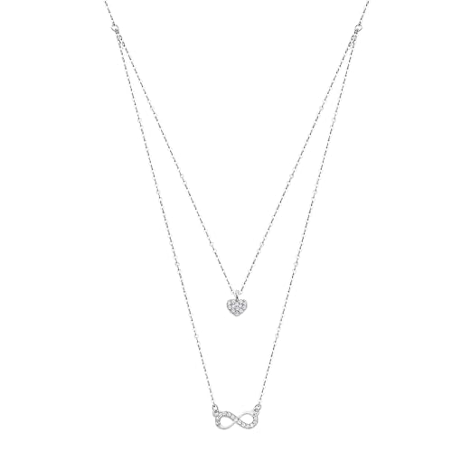 Lotus Silber Halskette Unendlichkeit LP1680-1/3 LP1680-1/3 Marke, Einheitsgröße, Metall, Kein Edelstein