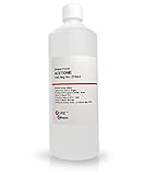 Pure Acetone - Acrylic Nail Remover Nail Polish Remover 99.8% (1L) Clear