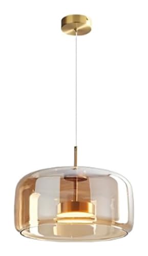 Luces colgantes de vidrio para cocina y comedor de diseño nórdico LWX