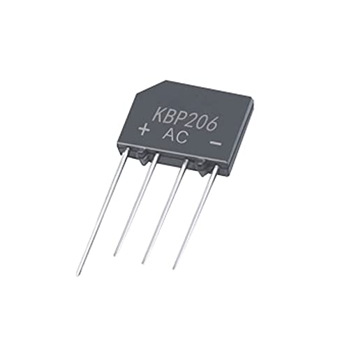 5pcs 2A 3A 4A 6A 8A 10A 15A 600V 800V 1000V DIODE Pont de diode KBP206 210 310 KBL406 410 608 610 KBU810 1010 1510,KBP310-1000V 3A Cover