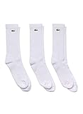 Lacoste Sport Herren RA2099 Socks, Blanc/Blanc-Blanc, 36-40