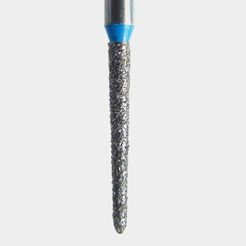 Microcopy 1712.10M NeoDiamond FG Friction Grip #1712.10 Pointed Taper Medium Grit Diamond Burs 25/Pk
