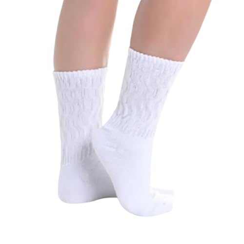 Kit 6 Pares de Meias Femininas Sortidas Aeróbica Atoalhada Academia Mulher Cano Médio Anatônica Trei