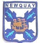 NEWQUAY ENGLAND FLAG WORLD EMBROIDERED PATCH BADGE