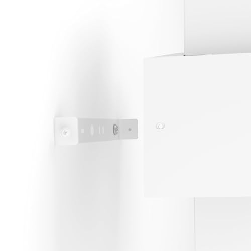 Lámpara de pared con iluminación indirecta up-down Timparossa de metal blanco E27 para pasillo 4