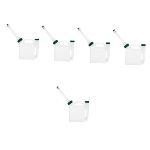 Réservoir de mélange de carburant Yardwe 5 pièces pour dosage essence et huile moteur 2 temps