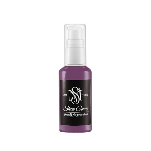 MAVI STEP - Bálsamo de cuero - NCS S 5030-R40B morado jaspeado - Acondicionador suavizante y revitalizador de color para artículos de cuero lisos - 25.1 ml