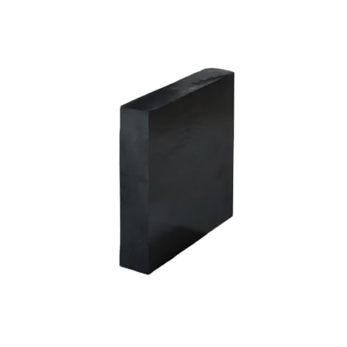 Tablero PEEK negro cuadrado 5x100x100 mm plástico técnico para aislamiento eléctrico