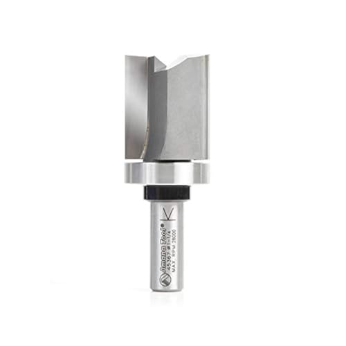 Image of Amana Tool - 45367 Carbide Tipped Flush Trim Plunge Template 1-1 /4 Dia x 1-1 /2 inch x 1 /2