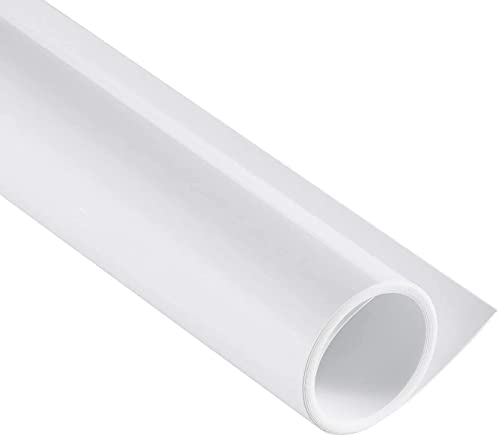Meking Photography PVC Backdrop 31x59 inches (80x150cm) White Matte & Reflective PVC Background for Studio Video Product Commercial Ads Live Streaming Shooting