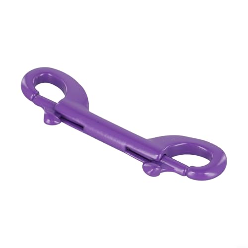Underwater Exploration Made Easy with Our Reliable Diving Double Ended Clip Hooks Crafted from Sturdy Materials (Purple)