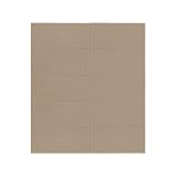 プールマット 折りたたみ 200×150cm 厚み1cm 滑り止め クローズドセル お手入れ簡単 軽量 厚手 アウトドア プール プレイマット 多用途 (サンドベージュ)