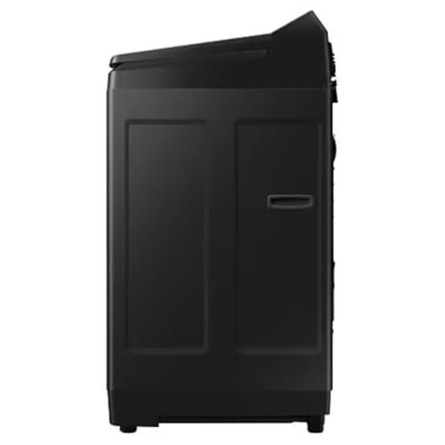 Image of Samsung 8.0 kg 5 Star AI Control Top Load Washing Machine with Heater, Eco Bubble, Hygiene Steam, Wi-Fi Enabled (WA80F08B3B, Black Caviar)