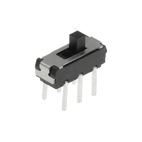 1 interruptor de palanca DIP6 MSS22D18, interruptor deslizante DIP miniatura, 2P2T, 6 pines, mango de 2 mm de alto.(20PCS)