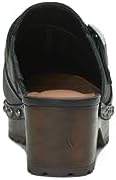 Lucky Brand Women's Belvy Clog, Black, 8.5 | Image 1