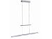 Produktbild Fischer & Honsel Pendelleuchte Tenso RGBWatt 4x LED 5,0 Watt, nickelfarben, höhenverstellbar, stufenlos dimmbar, Fernbedienung, 69394, 88 x 9 x 150 cm (LxBxH) , 1900 lm, 3000 K