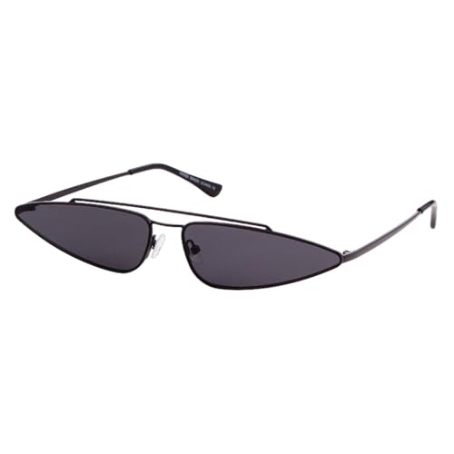 Lunettes de soleil rétro en métal or raffiné et verres géométriques haut de gamme