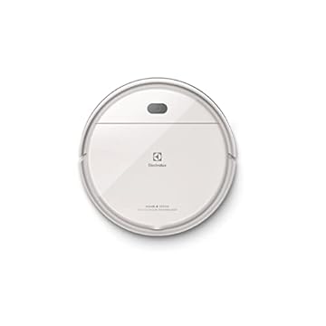 Aspirador de po robo Electrolux 2h20min bateria longa duração automatico varre aspira passa pano ERB11 bivolt branco sensor antiqueda