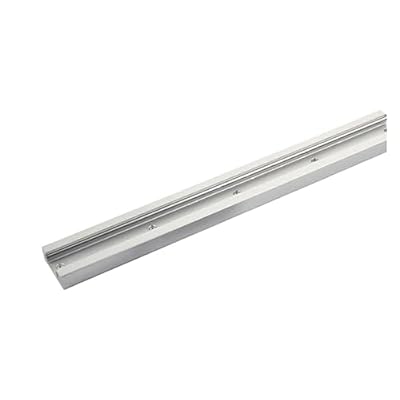 Linear Rail, Linear Motion Guides High Precision Linear Guide 1pcs SGR15 100mm-1000mm Dual Axis Linear Motion Guide Aluminum Alloy(600mm)