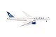 Herpa Modellflugzeug United Airlines Boeing 787-9 Dreamliner - N25982, Miniatur im Maßstab 1:500, Sammlerstück, Flugzeug Modell ohne Standfuß, Metall