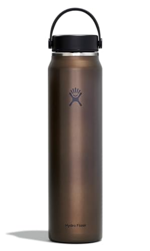 Hydro Flask 40 Oz Lightweight Trail Series Wide Flex Cap Obsidian- Hiking Water Bottle - image 1