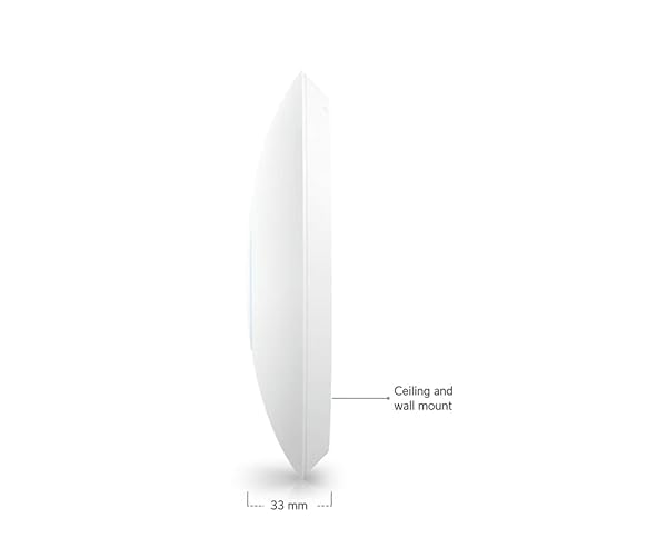 Ubiquiti UniFi U6+ WiFi 6 AX3000 Access Point Bundle 2 Pezzi – Dual Band 2.4GHz 5GHz, PoE, Router Wireless Professionale, Ripetitore WiFi, Sistema Mesh, Access Point da Soffitto/Parete