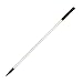 SPARTA Adjustable Aluminum Broomstick, 48? Mop and Broom Handle Replacement with Color-Coded System for Environments with Harsh Cleaning Agents, Aluminum, 48 Inches, Brown, (Pack of 12)