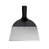 Outdoor Garten Reinigungsschaufel Multifunktionale Stahl Flache Schaufel Eisschaufel Jäten Pflanzen Bauernhof Jäten Werkzeug (L: 25,5 x 27,5 x 3,4 cm)