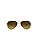 Matte Gold/Brown Gradient Dark Brown