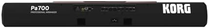 Korg PA700 Professional Arranger 61-Keys with Touchscreen, Black