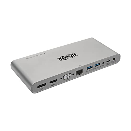 Eaton U442-DOCK4-INT estación USB-C multipuerto con tres salidas de video 4K y carga PD de 100W