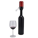☸❀☸ 【FÁCIL MANTENIMIENTO】 ☸❀☸El vertedor eléctrico de aireadores de vino es fácil de usar y limpiar. Facil mantenimiento. Sin goteo, sin levantar, sin apuntar, sin esperar, inserte los tubos en agua limpia y presione el botón blanco, termine de limpiar cuando el agua esté limpia.