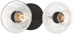 George Kovacs Lighting P5611-66A Vapors - 2 Light Bath Vanity-6.25 Inches Tall and 14.75 Inches Wide