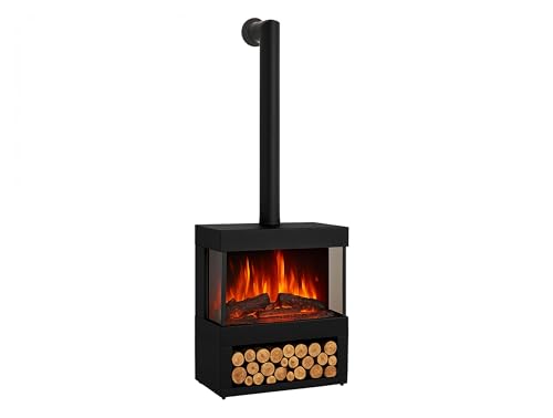 Estufa eléctrica para Interior con Tubo Decorativo CHE-740 Purline