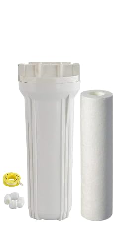 Prefilter Suitable for All Domestic RO Water Purifier Pack of 1pc prefilter 2pcs Elbow Connectors |1pc Teflon Heavy Body-image-6