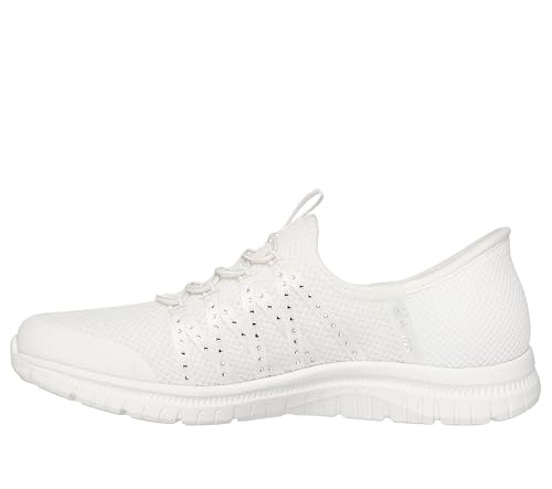 Skechers Virtue Damen-Slip-Ins, atemberaubende Hände frei, Cremeweiß, 40 EU – Ansicht 5