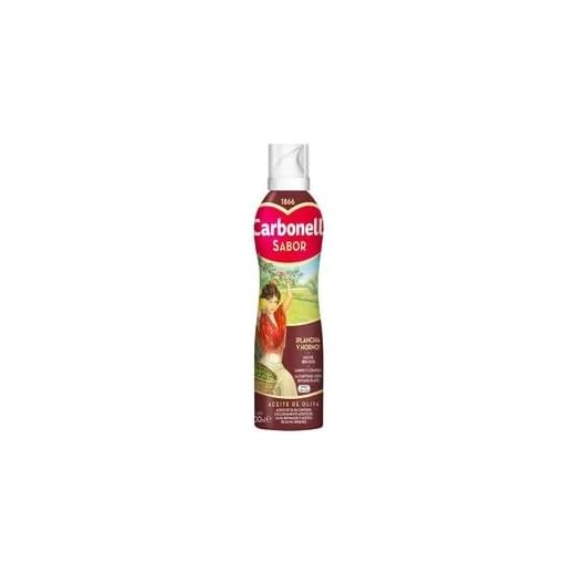 ACEITE DE OLIVA SPRAY ESPECIAL PLANCHA CARBONELL SABOR BOTE DE 200 ML.