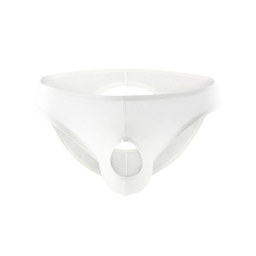 Sexy Open Front Underwear for Straight Men, Cotton Briefs Breathable Sexy Jock Strap Underwear for Men