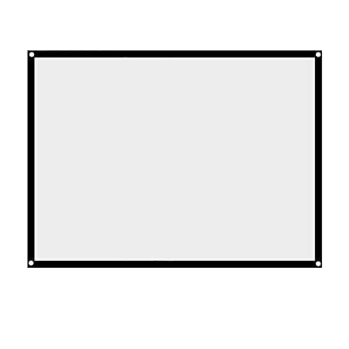 Pantalla de proyección portátil plegable 72 pulgadas 4:3 miniatura 6