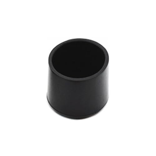 Image of Round Rubber Hole Plugs 3 /4 inch (19 mm), Vinyl End Cap, Black Rubber Caps for Metal Tubing, Fences, Glide Protection 10Pcs