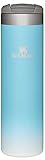 STANLEY AeroLight Transit Bottle 20 oz Locking Drink Through Lid Leak Resistant Water Bottle or Coffee Travel Mug Lightweight Insulated Stainless Steel BPA-Free Pool