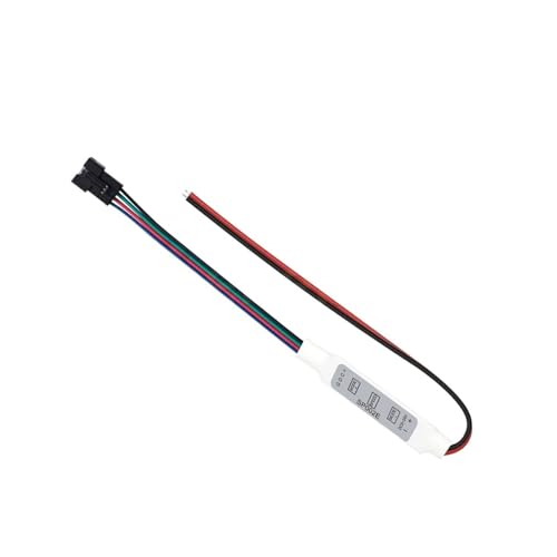 Controlador direccionable de señal dual WS2813 WS2815 con mando de 21 teclas